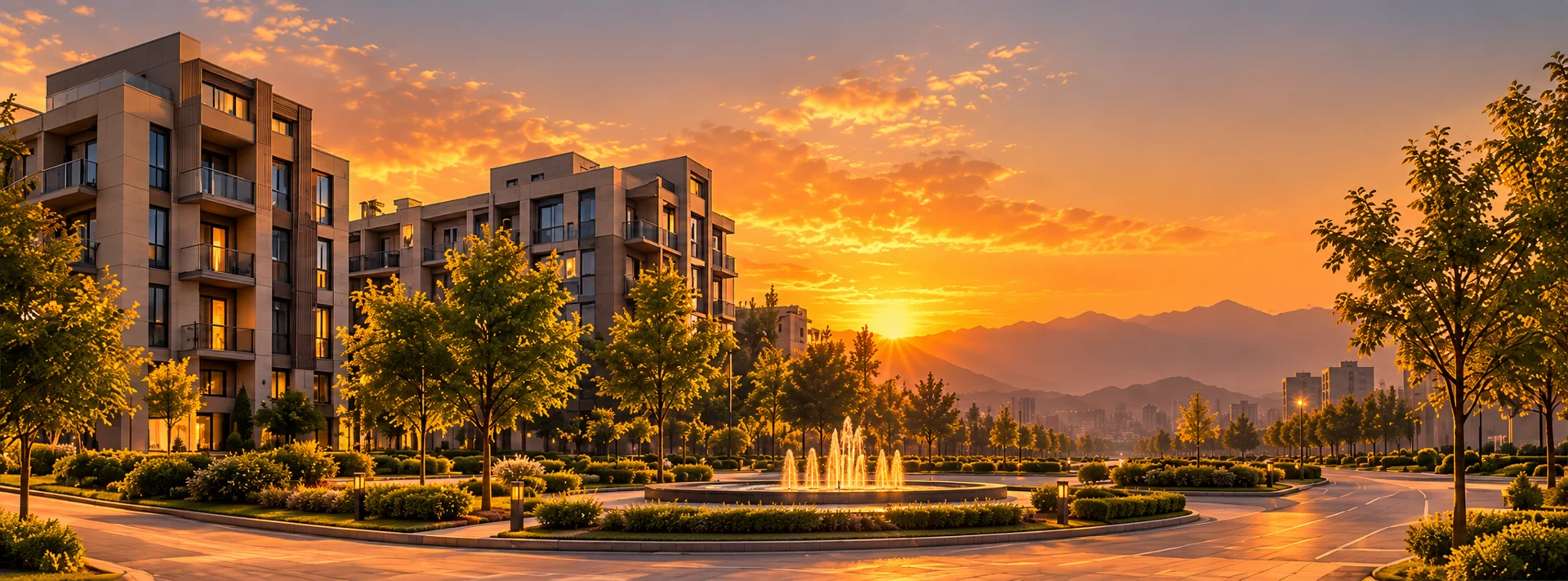 منظره معماری طرح مرجع خاوران